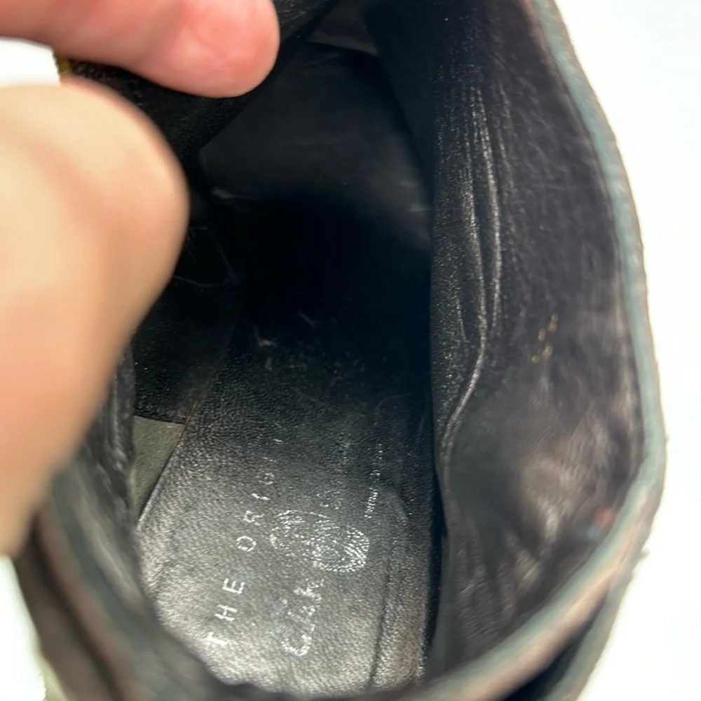 Prada The Original Car Shoe Gray Suede Booties‎ Tassels 39/8-8.5